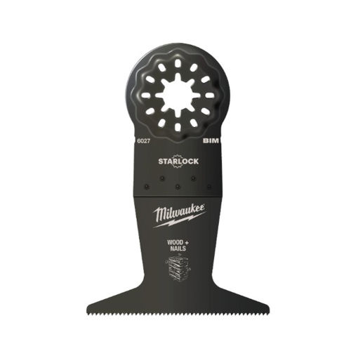 Picture of (DISCONTINUED) Milwaukee Multi Material Cutting Blade WOOD & NAILS BI-METAL 65MM PLUNGE BLADE - 1PC