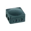 Picture of Wiska COMBI308/5B Combi 8 Inlet 4mm² Junction Box Polypropylene 85x85x51mm Black