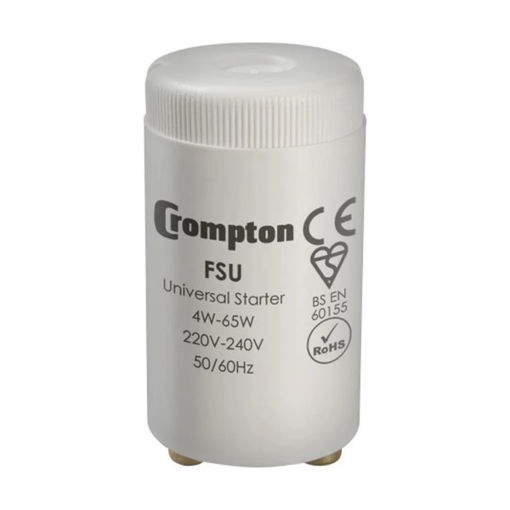 Picture of Crompton FSU-10 Fluorescent Lamp Starter Switch 4W-65W