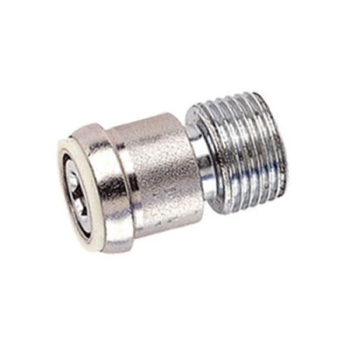 Picture of Chrome Plated Adiator Extension Tail Piece 15 - 20mm