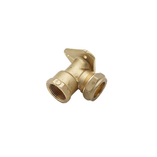 Picture of Compression Wallplate Elbow Female Iron 22MM X 3/4"