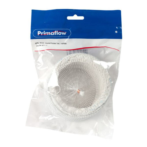 Picture of KwikPak Ventilation PVC Round Hose 1Mtr - White