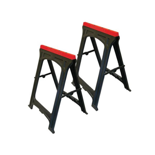 Picture of Faithfull Plastic Trestles Height 82cm x Length 57cm (Twin Pack)