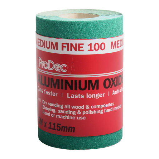 Picture of Rodo Sandpaper Ali-Oxide 100Grit 5Mtr