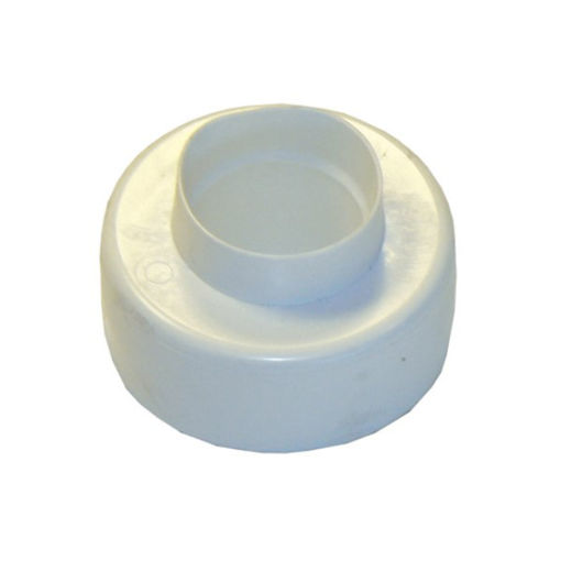 Picture of Universal Cone; White Rubber Flushpipe 32mm - 38mm