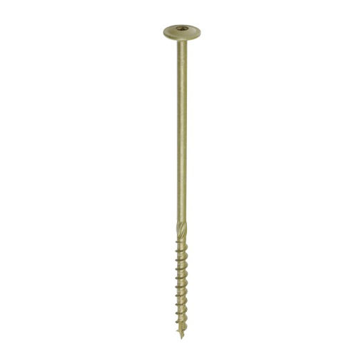 Picture of TIMCO Wafer Head Exterior Green Timber Screws  - 8.0 x 200 (Box of 50)