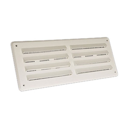 Picture of Stadium Louvre Vent 9" x 6" - White