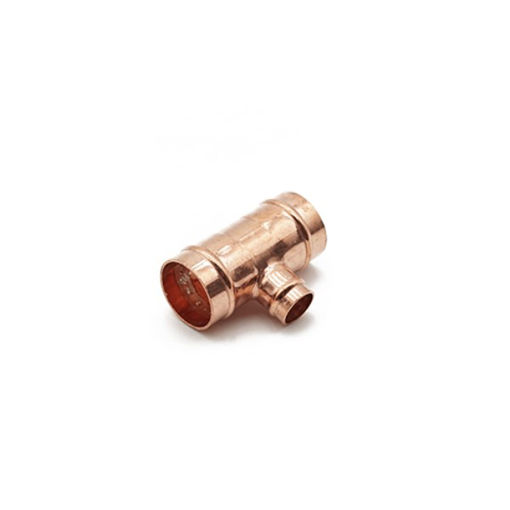 Picture of Solder Ring Reduced Tee 28 x 28 x 15mm