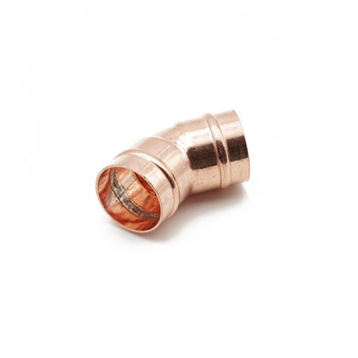 Picture of Solder Ring Obtuse Elbow 45' 35mm