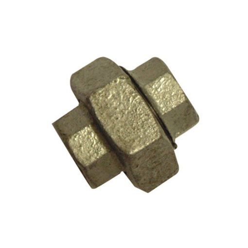 Picture of Galvanised Malleable Straight Union FxF 1.1/2"