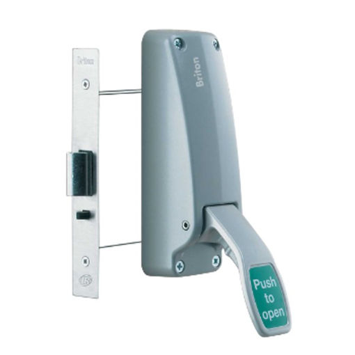 Picture of BRITON 389.N Push Pad Emergency Exit Mortice Nightlatch