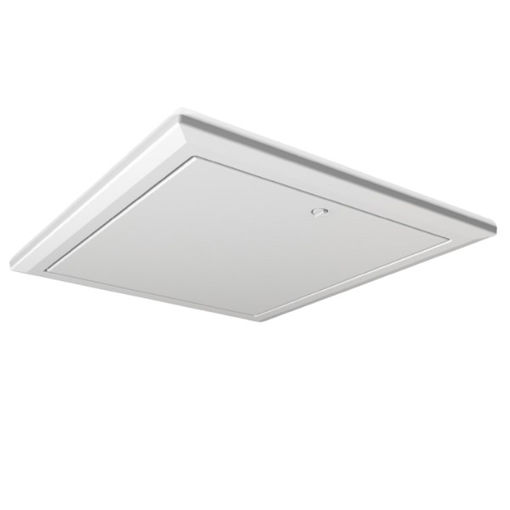 Picture of Timloc Plastic Hinged Loft Access Door 562x665mm Keylock WH