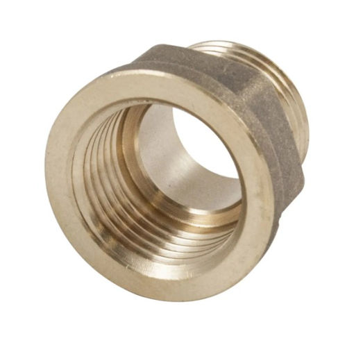 Picture of Tap Tail Brass Extension 1/2" M - F 