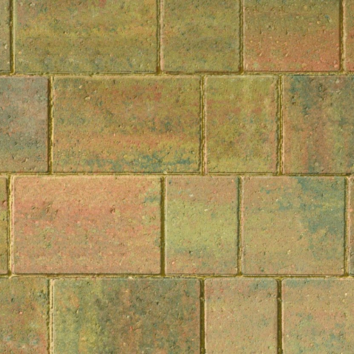 Picture of Beta Trio Block Paving Pack Autumn Gold Mixed Size 60mm