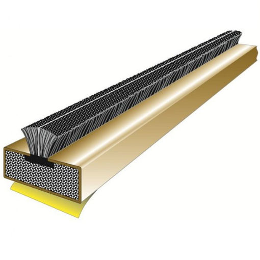 Picture of Fire & Smoke Door Seal Brown 2.1mtr