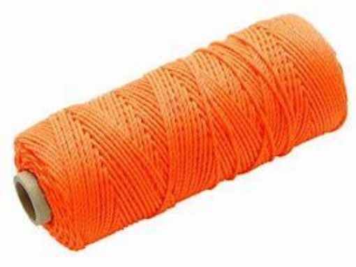 Picture of FAITHFULL HI-VIS ORANGE NYLON BRICK LINE - 100m FAIBLHVO