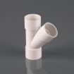 Picture of Brett Martin 40mm x 135° Solvent Branch - White