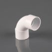 Picture of Brett Martin 50mm x 92½° Solvent Swept Bend - White
