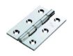 Picture of Double Stainless Steel Washered Brass Butt Hinge Satin Chrome 102mm x 67mm x 4mm