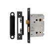 Picture of EASI-T Residential Bathroom Lock Matt Black 78mm