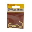 Picture of Centurion Steel Screw Hooks, 55mm x 8mm, Brassed