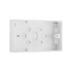 Picture of Double Surface Box 32mm - 900 Series White Moulded