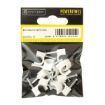 Picture of Centurion White Cable Clips 8mm