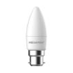 Picture of Megaman 143314E Candle Bulb B22 Non Dimmable 4.9W 2700K