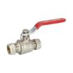 Picture of Lever Ball Valve 15MM (Red Handle)