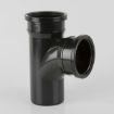 Picture of Brett Martin 110mm x 92½° Double Socket Branch Without Bosses - Black