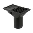 Picture of Brett Martin 110mm Integral Rectangular Hopper - Black