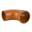 Picture of Brett Martin 110mm x 87½° Single Socket Bend - Terracotta