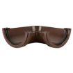 Picture of Brett Martin 112mm Roundstyle 90° Gutter Angle - Brown