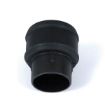 Picture of Brett Martin 105mm Round Cast Iron Effect Plain Coupler - Classic Black