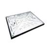 Picture of 5T 600 x 450 Galvinised Steel Manhole Cover & Polyprop Frame, Locked & Sealed