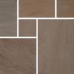 Picture of Sandstone Classic Paving Pack Raj Blend Mixed Size Calibrated 18mm