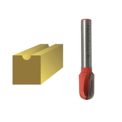 Picture of FAITHFULL ROUTER BIT 5mm x 18mm RADIUS CUTTER FAIRB62