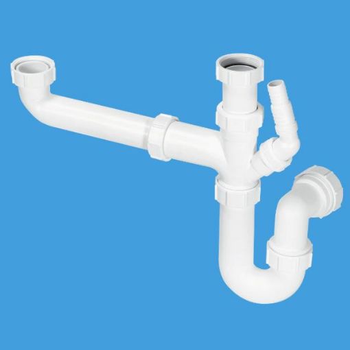 Picture of McALPINE 1.1/2 BOWL SINK KIT SK1
