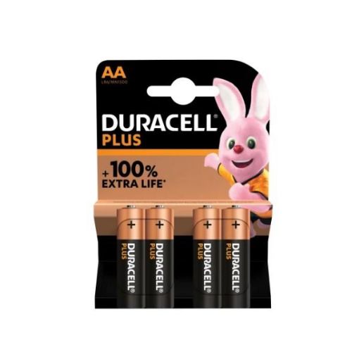 Picture of DURACELL AA BATTERIES MULTI-PACK (4) DURAA100PP4