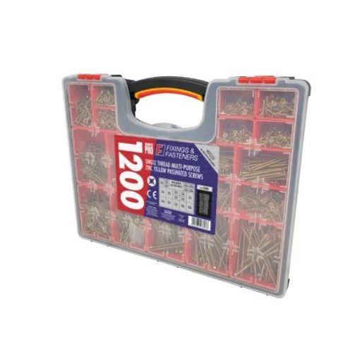 Picture of FORGEFIX 1200pce PRO ORGANISER KIT FORMPS1200Y