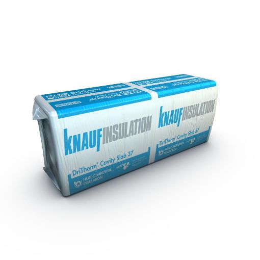 Picture of KNAUF DRITHERM 37 CAVITY SLAB 75MM X 455MM X 1200MM (4.37M2)
