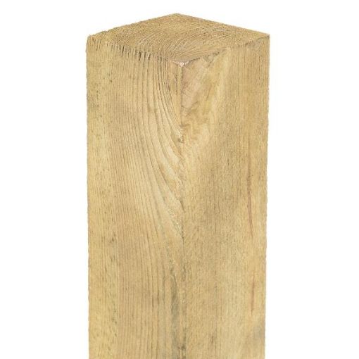 Picture of 8' X 4" X 4" FENCE POST TANALISED GREEN