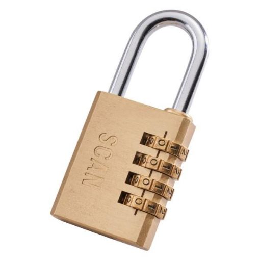 Picture of SCAN 38mm COMBINATION PADLOCK  XMS23PADCOMB