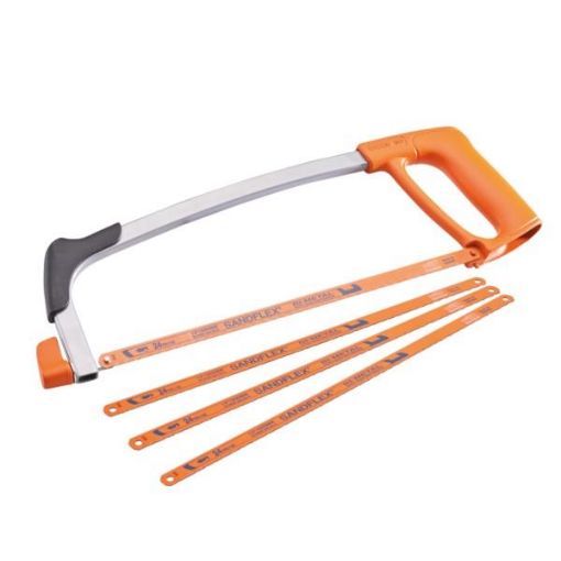 Picture of BAHCO HACKSAW c/w 3 EXTRA BLADES XMS23HACKBL