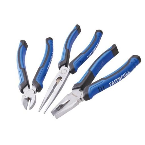 Picture of FAITHFULL 3pce PLIER SET XMS23PLIERS3