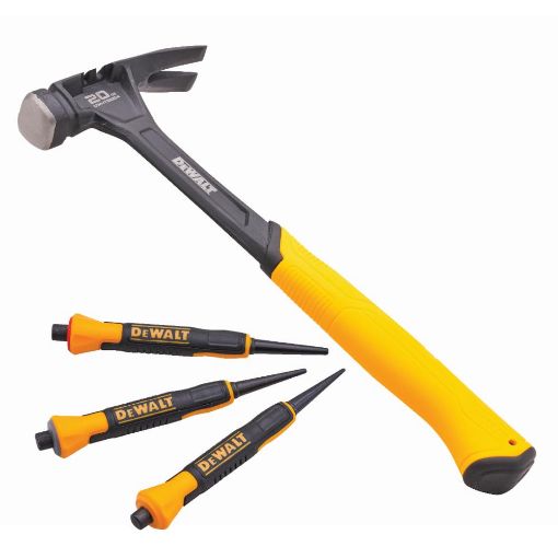 Picture of DEWALT CURVED CLAW HAMMER 20oz XMS25DEWHAM