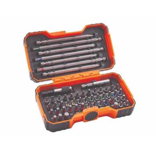 Picture of BAHCO 54pce SCREWDRIVER BIT SET - COLOUR XMS24BITS54