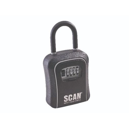Picture of SCAN KEY SAFE - DUAL ACTION WALL AND SHACKLE XMS24KEYSAFE