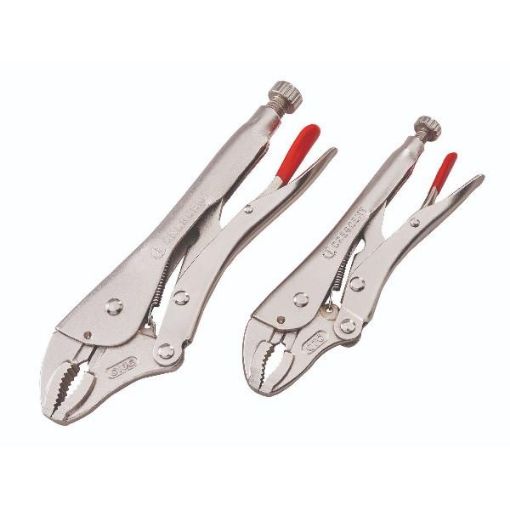 Picture of CRESCENT 2pce LOCKING PLIER SET XMS24MOLEGRP